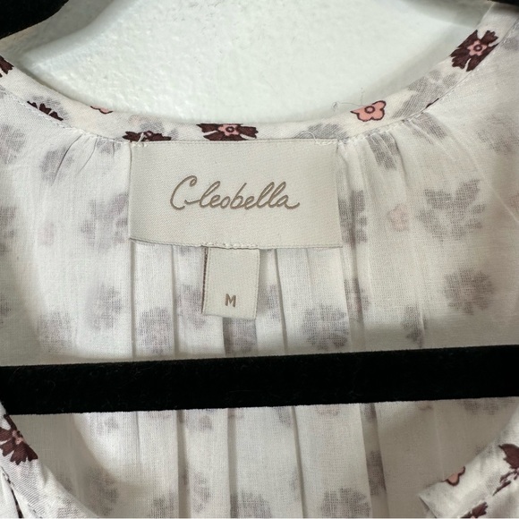 Cleobella Blakely midi dress cottagecore prairie bohemian floral v neck casual - Picture 9 of 13